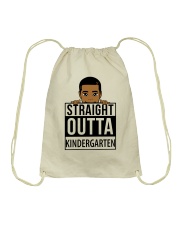 KINDERGARTEN BOY Drawstring Bag tile