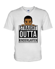 KINDERGARTEN BOY V-Neck T-Shirt tile