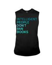 INTELLIGENT PEOPLE DON'T BAN BOOKS Sleeveless Tee tile