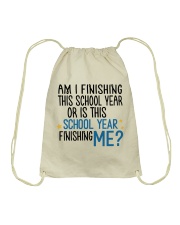 IS THIS SCHOOL YEAR FINISHING ME Drawstring Bag tile
