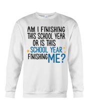 IS THIS SCHOOL YEAR FINISHING ME Crewneck Sweatshirt tile