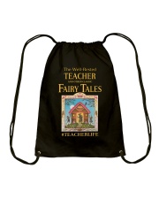 TEACHER LIFE Drawstring Bag tile