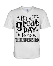 THUNDERBIRD V-Neck T-Shirt tile