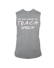 WHERE WE TEACH SPEECH Sleeveless Tee thumbnail