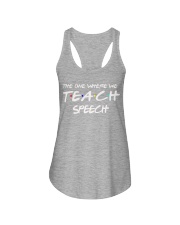 WHERE WE TEACH SPEECH Ladies Flowy Tank thumbnail