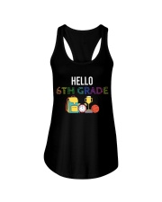 HELLO 6TH GRADE Ladies Flowy Tank tile