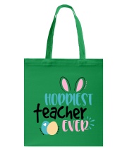 HOPPINEST TEACHER EVER Tote Bag thumbnail