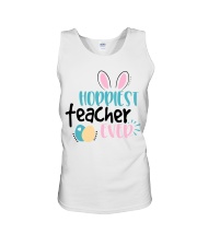 HOPPINEST TEACHER EVER Unisex Tank thumbnail