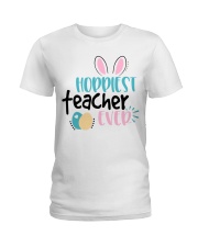 HOPPINEST TEACHER EVER Ladies T-Shirt thumbnail