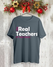 THE REAL TEACHERS OF THIRD GRADE Classic T-Shirt lifestyle-holiday-crewneck-front-2