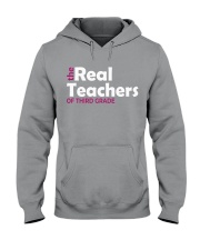 THE REAL TEACHERS OF THIRD GRADE Hooded Sweatshirt thumbnail