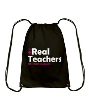 THE REAL TEACHERS OF THIRD GRADE Drawstring Bag thumbnail