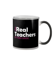 THE REAL TEACHERS OF THIRD GRADE Color Changing Mug thumbnail