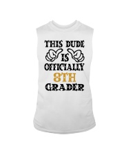 THIS DUDE IS OFFICIALLY 8TH GRADER Sleeveless Tee tile