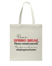 KINDERGARTEN TEACHER Tote Bag tile
