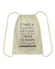 2ND GRADE TEACHE Drawstring Bag tile
