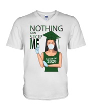KELLY GREEN - NOTHING CAN STOP ME V-Neck T-Shirt tile