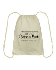 KINDERGARTEN TEACHER Drawstring Bag tile