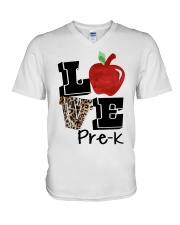 LOVE PRE-K V-Neck T-Shirt thumbnail