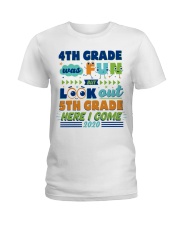 4TH GRADE WAS FUN Ladies T-Shirt tile