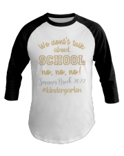 KINDERGARTEN Baseball Tee tile