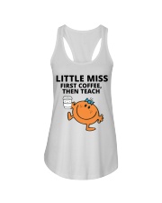 FIRST COFFEE - THEN TEACH Ladies Flowy Tank tile