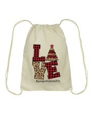 CHRISTMAS PARAPROFESSIONAL Drawstring Bag thumbnail