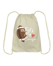 MY COUSIIN Drawstring Bag tile