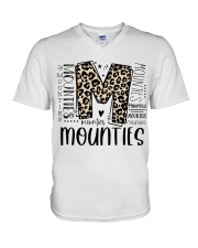 MOUNTIES V-Neck T-Shirt tile