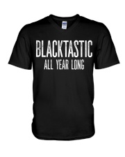 Blacktastic All Year Long V-Neck T-Shirt tile