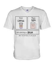 4th Grade V-Neck T-Shirt tile