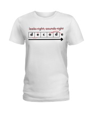 Looks Right, Sound Right - DECODE Ladies T-Shirt tile