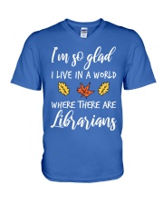 Librarians V-Neck T-Shirt tile