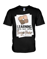 TEACHER V-Neck T-Shirt tile