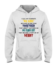 THEY BECOME A PART OF MY HEART Hooded Sweatshirt tile