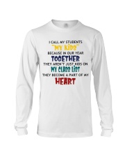 THEY BECOME A PART OF MY HEART Long Sleeve Tee tile