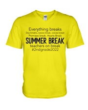 2ND GRADE 2022 V-Neck T-Shirt tile