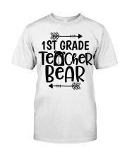 1ST GRADE TEACHER BEAR Classic T-Shirt thumbnail