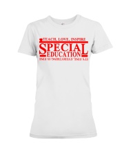 SPECIAL EDUCATION Premium Fit Ladies Tee tile