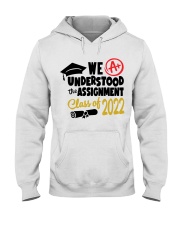 WE UNDESTOOD THE ASSIGMENT Hooded Sweatshirt tile