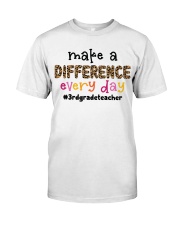 3rd Grade Classic T-Shirt front