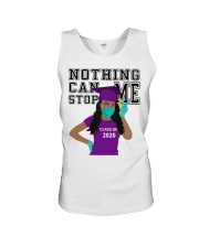 PURPLE - NOTHING CAN STOP ME Unisex Tank tile