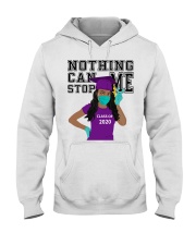 PURPLE - NOTHING CAN STOP ME Hooded Sweatshirt tile