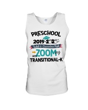 PRESCHOOL ZOOMING INTO TK Unisex Tank tile