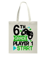6TH GRADE START Tote Bag tile