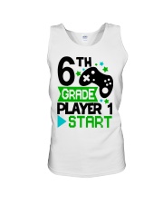 6TH GRADE START Unisex Tank tile