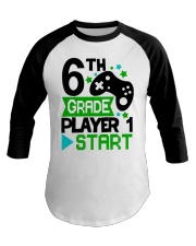6TH GRADE START Baseball Tee tile