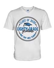 8TH GRADE V-Neck T-Shirt tile