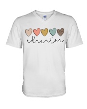 EDUCATOR V-Neck T-Shirt tile