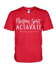 4th Grade V-Neck T-Shirt tile